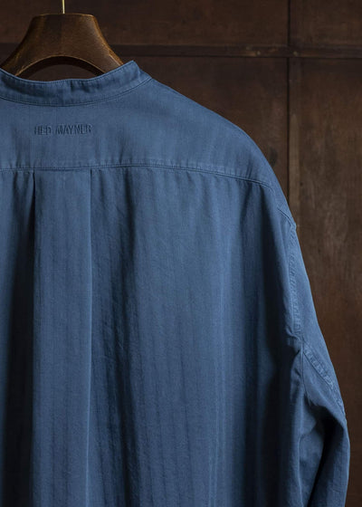 HED MAYNER WORKER DENIM SHIRT BLUE HMMC67034RHC302