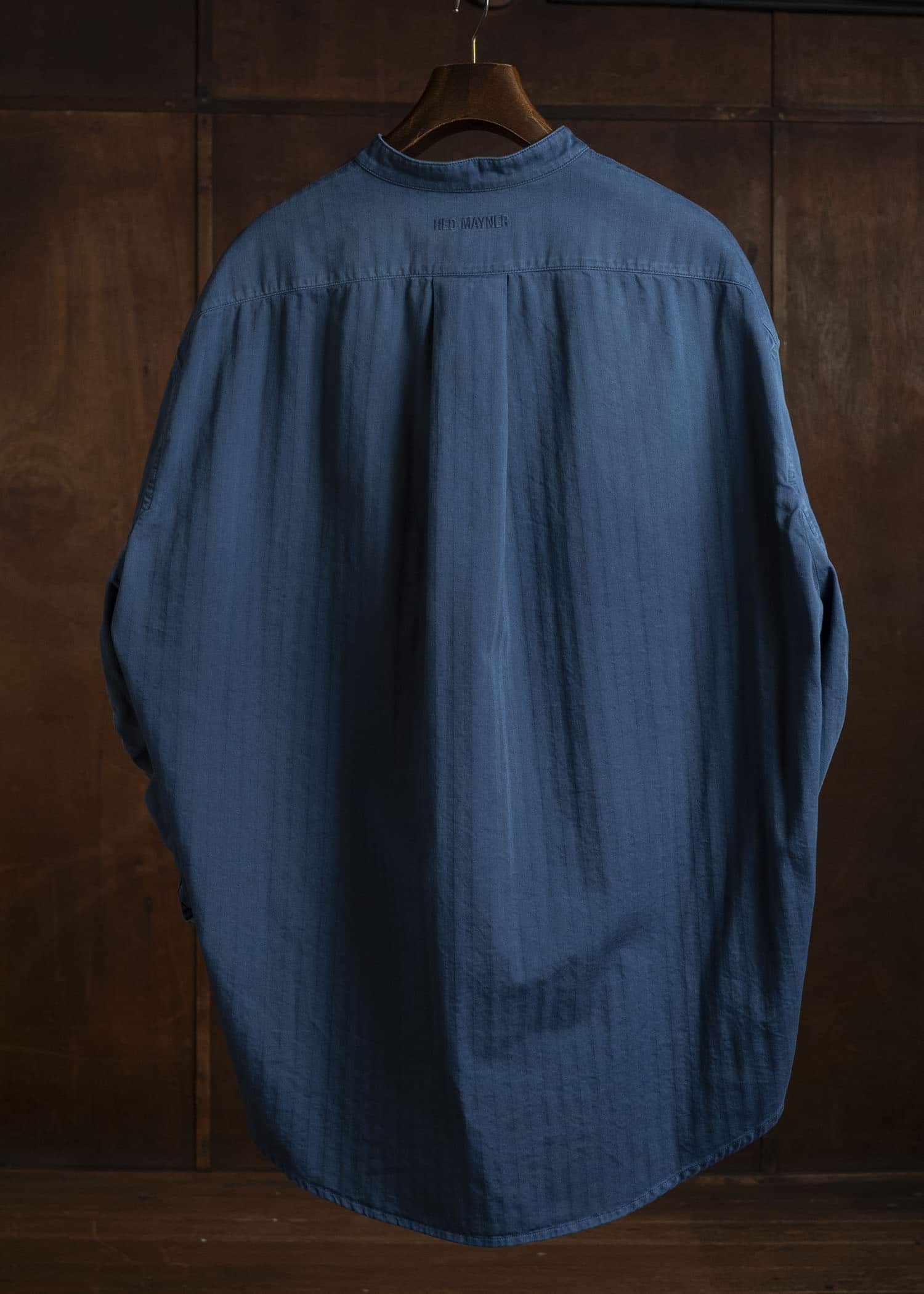 HED MAYNER WORKER DENIM SHIRT BLUE HMMC67034RHC302