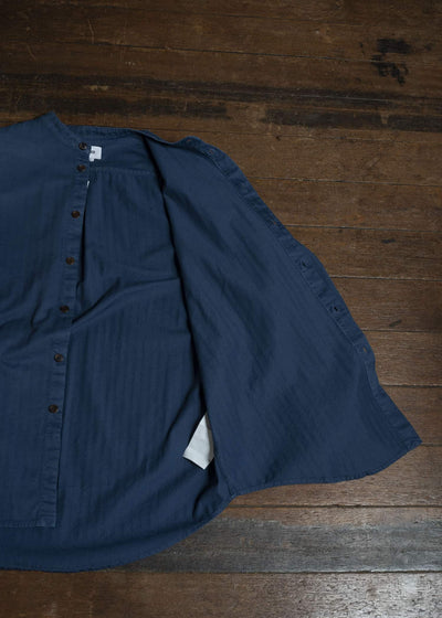 HED MAYNER WORKER DENIM SHIRT BLUE HMMC67034RHC302