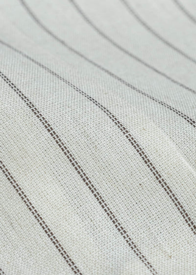 HED MAYNER PIN STRIPED VISCOSE/LINEN JACKET BEIGE PIN STRIPE HMMC15035AHC265