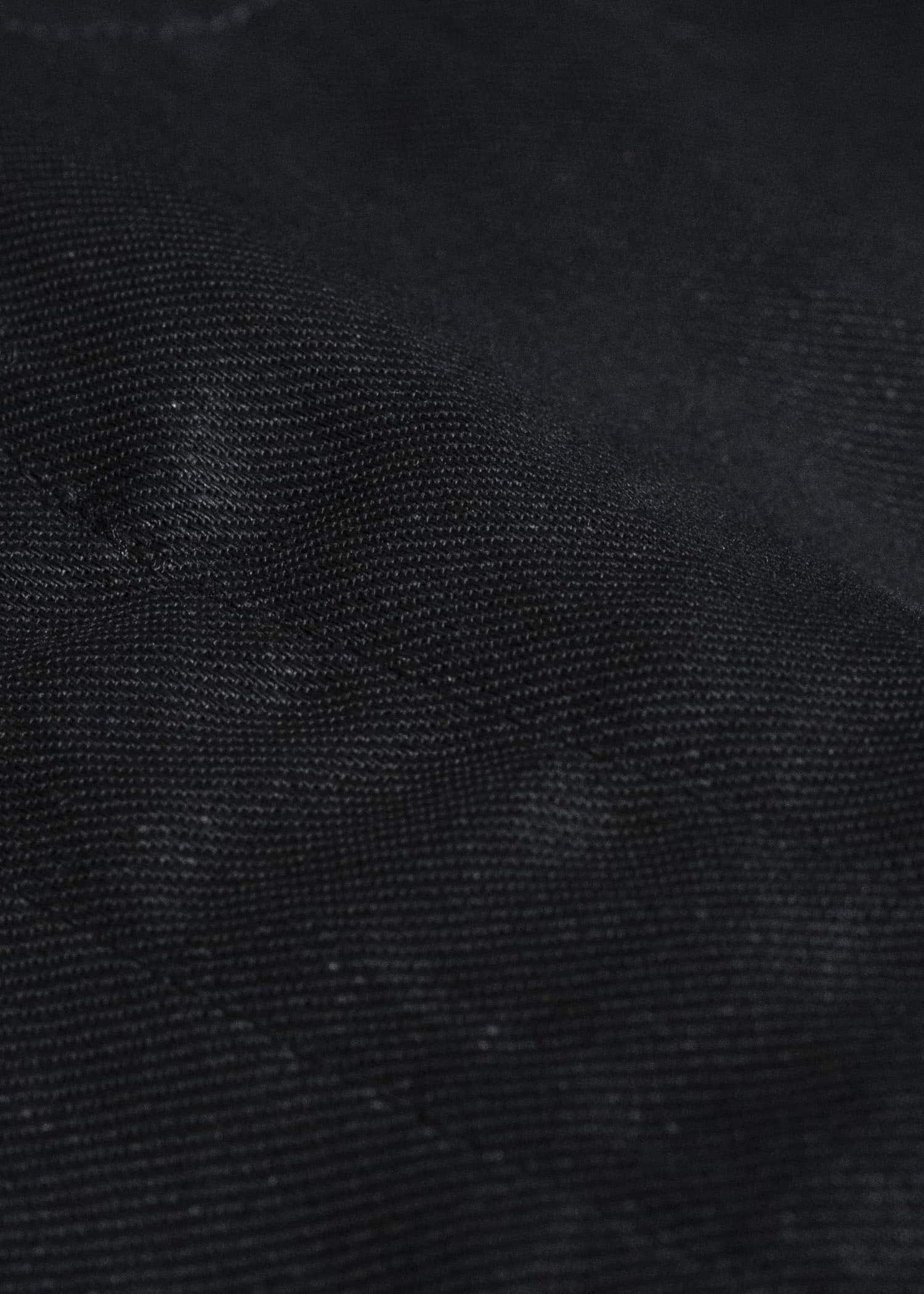JAN-JAN VAN ESSCHE JACKET#63 OVERSIZED BLAZER WITH JET POCKETS, UNLINED｜PAPER SHEER TWILL Black