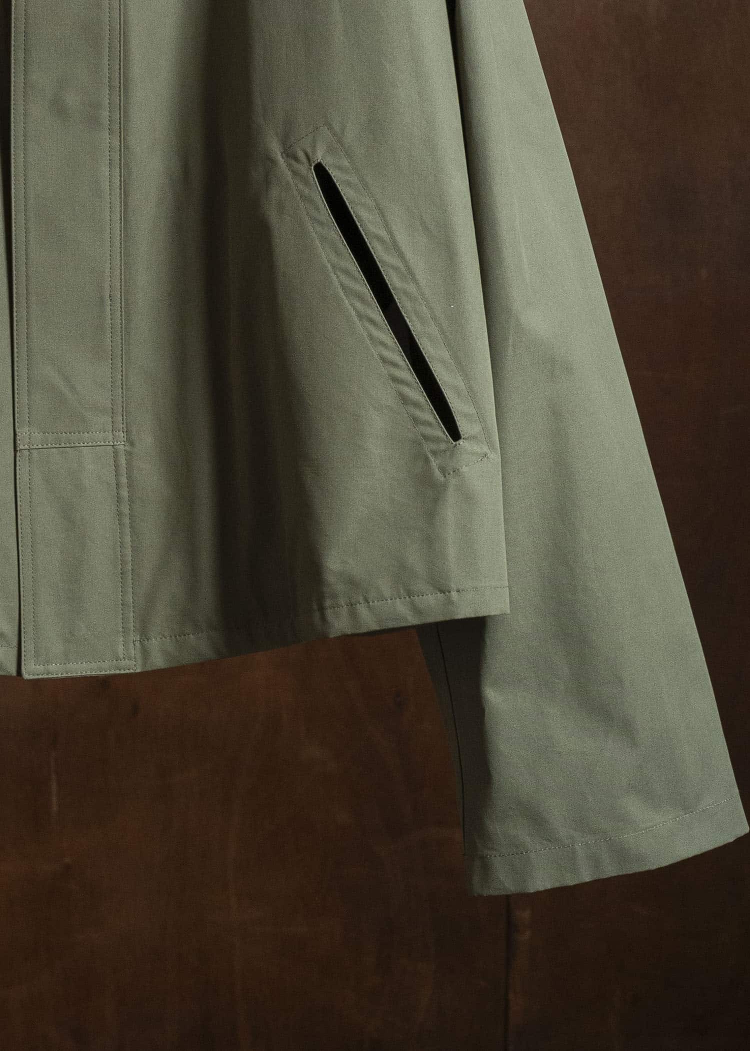 HED MAYNER COTTON TWILL JACKET MILITARY GREEN HMMC10058AHC162