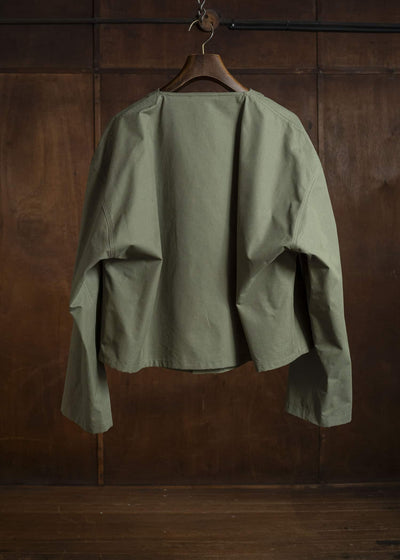 HED MAYNER COTTON TWILL JACKET MILITARY GREEN HMMC10058AHC162
