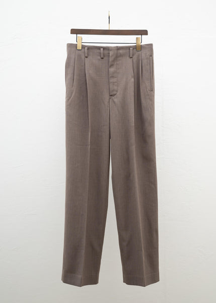 Taiga Takahashi Lot.211 40s Dress Trousers BEIGE