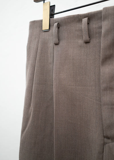 Taiga Takahashi Lot.211 40s Dress Trousers BEIGE
