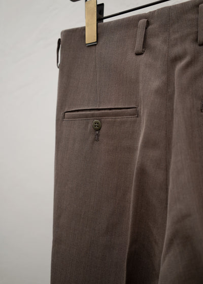 Taiga Takahashi Lot.211 40s Dress Trousers BEIGE