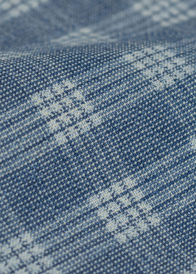 Taiga Takahashi Palaka Jacket Lot .319 Discharged Indigo Plaid