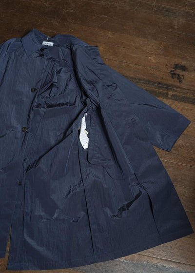 HED MAYNER WATERPROOF NYLON COAT NAVY BLUE HMMC10054AHC156