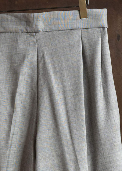 HED MAYNER FRESH WOOL CHECK SHORTS BROWN CHECK HMMC30065AHC012