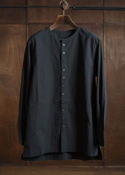 KLASICA 25F-SH44-G37 'SH-044'' No Collar Split Raglan BLACK