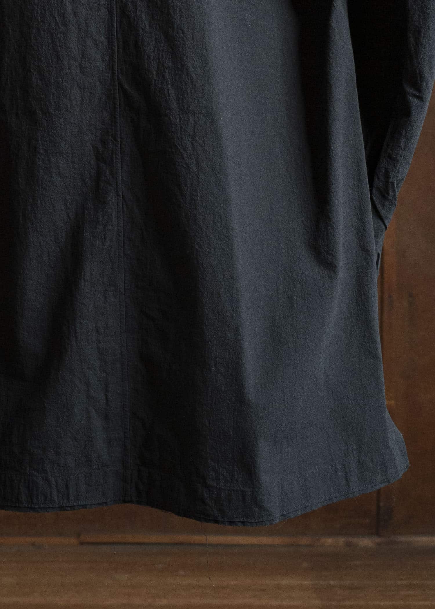 KLASICA 25F-SH44-G37 'SH-044'' No Collar Split Raglan BLACK