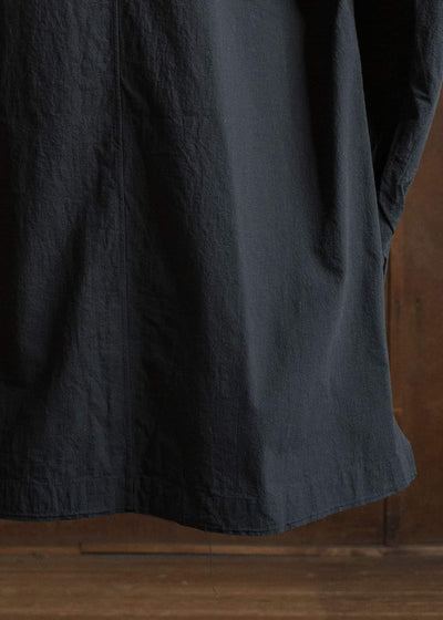 KLASICA 25F-SH44-G37 'SH-044'' No Collar Split Raglan BLACK