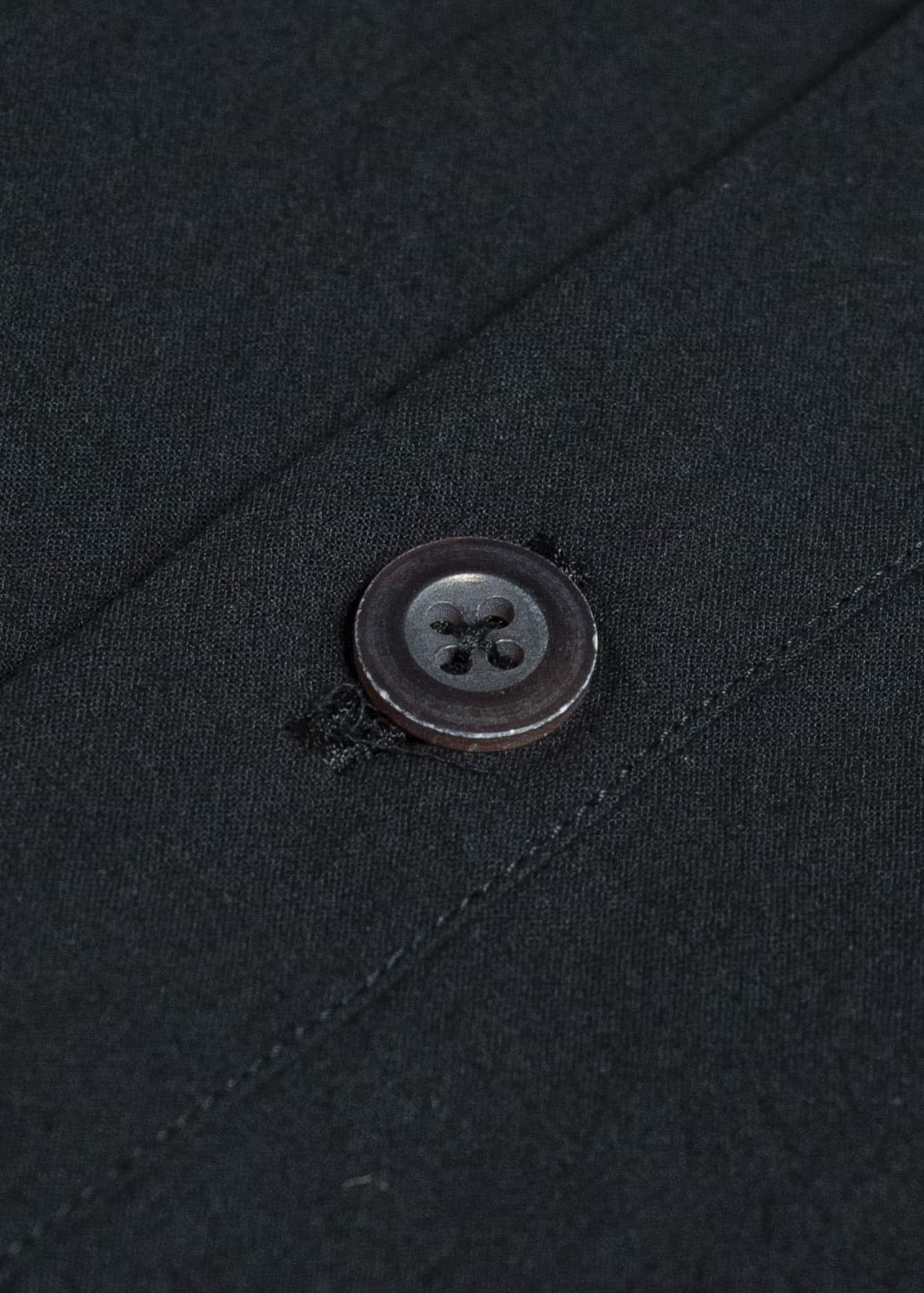 KLASICA 25F-SH44-G37 'SH-044'' No Collar Split Raglan BLACK