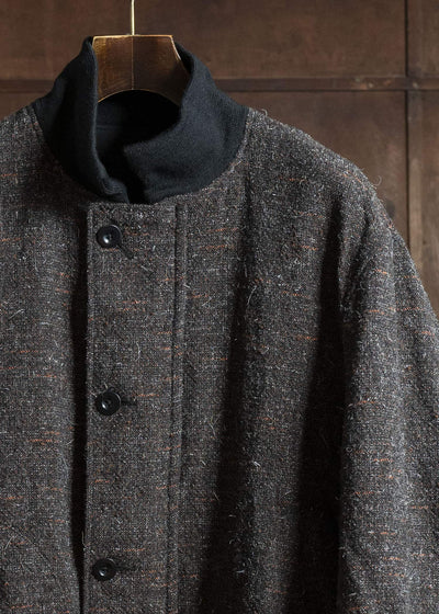 KLASICA 25F-TNK-A03 'TANKERS''-mt ''Volume sleeve tankers Blouson'' MIX BROWN