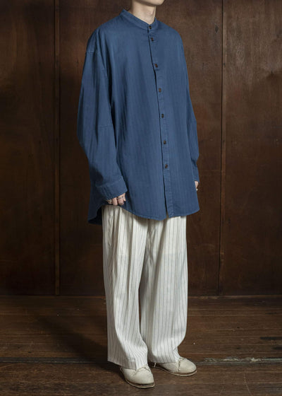 HED MAYNER WORKER DENIM SHIRT BLUE HMMC67034RHC302