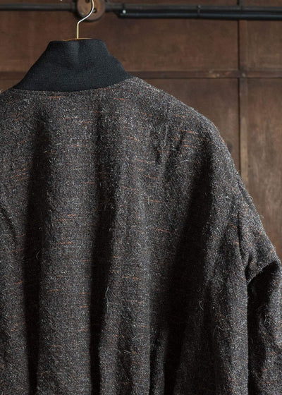 KLASICA 25F-TNK-A03 'TANKERS''-mt ''Volume sleeve tankers Blouson'' MIX BROWN