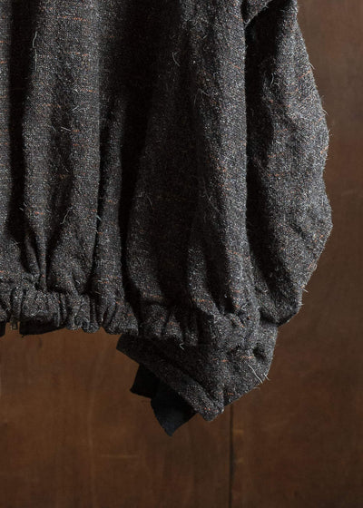 KLASICA 25F-TNK-A03 'TANKERS''-mt ''Volume sleeve tankers Blouson'' MIX BROWN