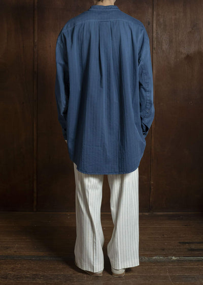 HED MAYNER WORKER DENIM SHIRT BLUE HMMC67034RHC302