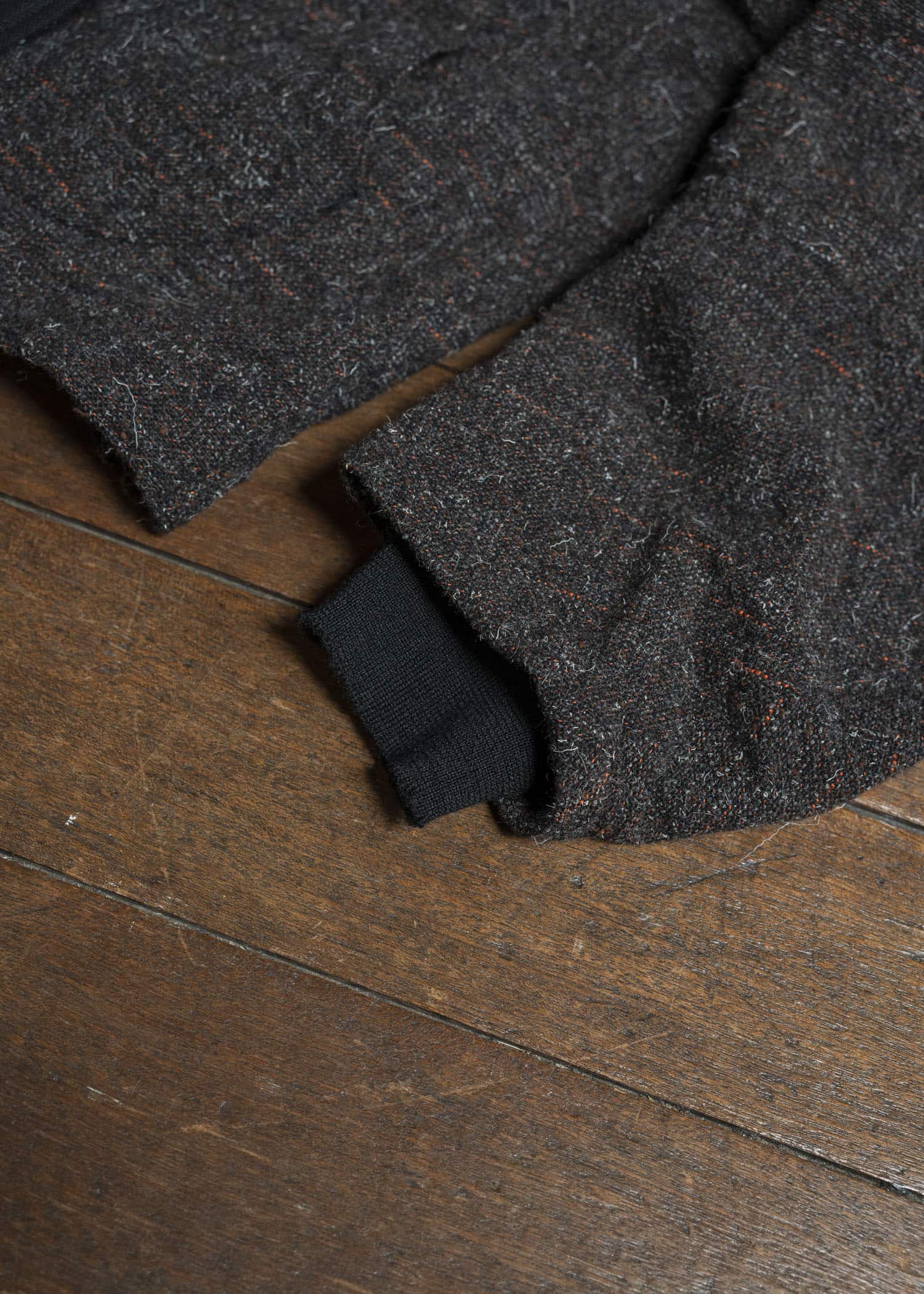 KLASICA 25F-TNK-A03 'TANKERS''-mt ''Volume sleeve tankers Blouson'' MIX BROWN