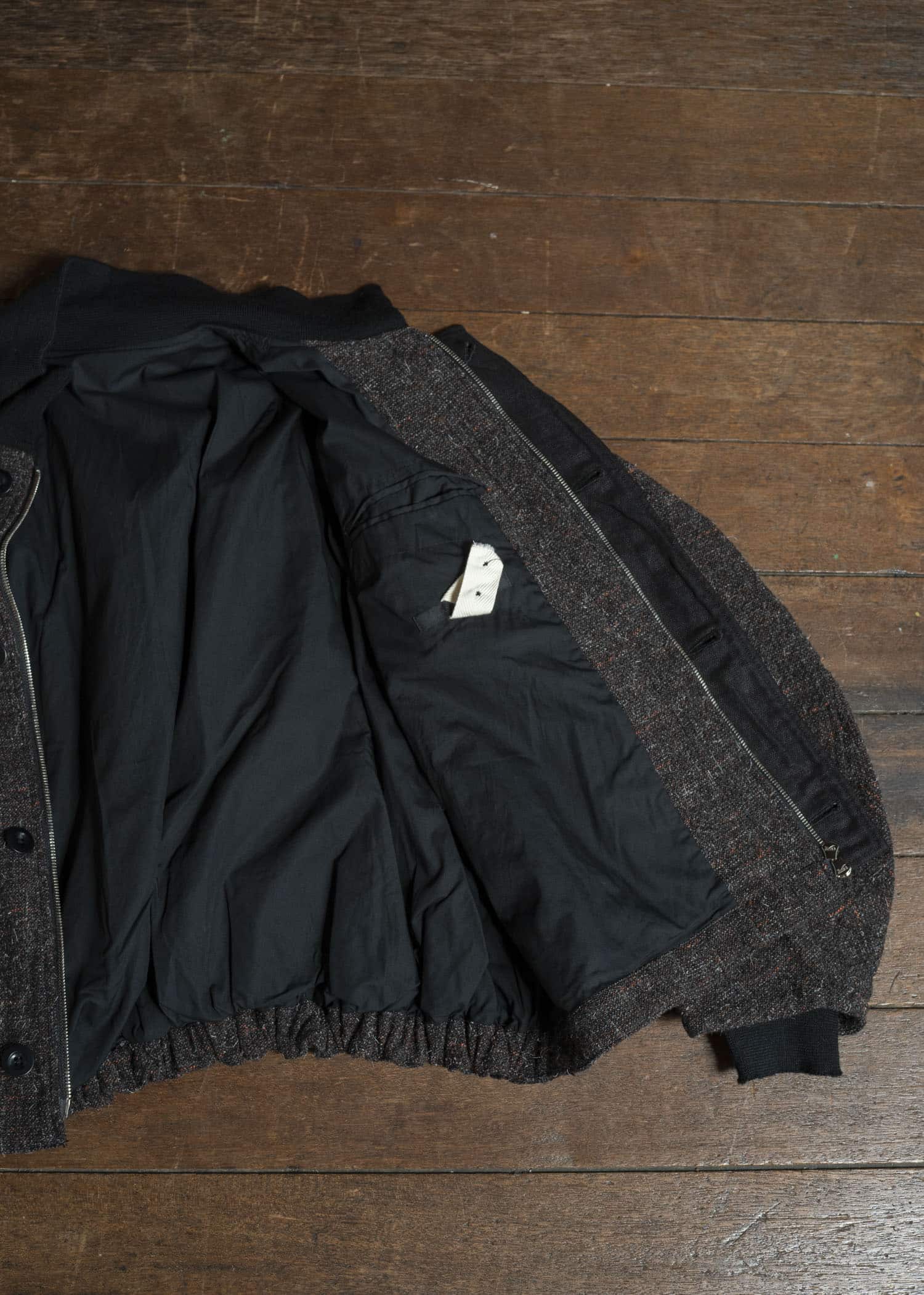 KLASICA 25F-TNK-A03 'TANKERS''-mt ''Volume sleeve tankers Blouson'' MIX BROWN