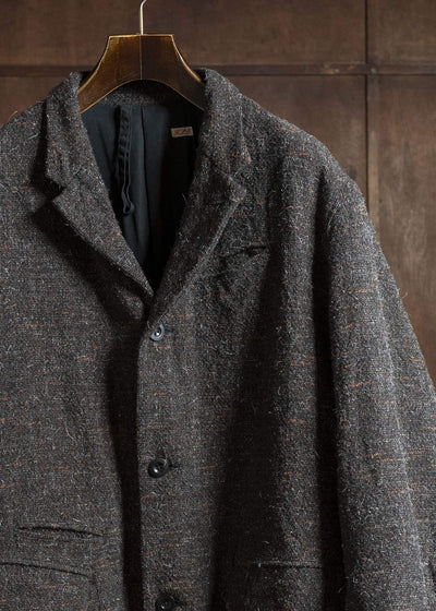 KLASICA 25F-LCT-A02 ""1983""-mt ""Cut off Classic Straight Coat"" MIX BROWN