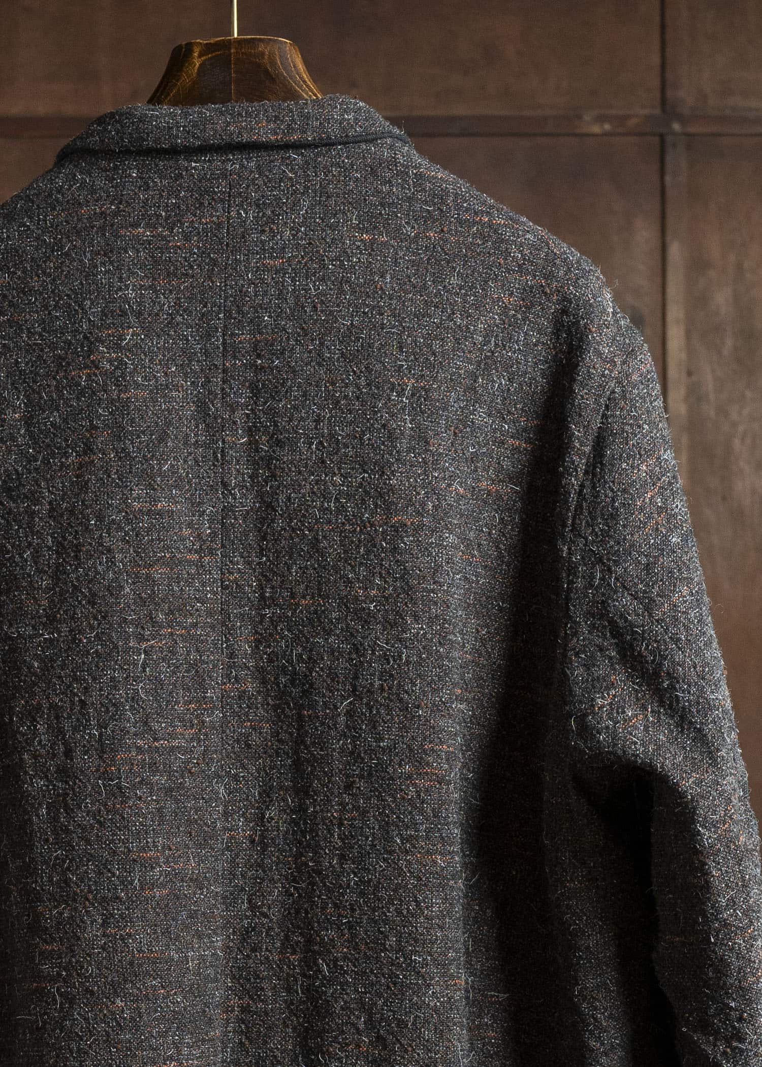 KLASICA 25F-LCT-A02 ""1983""-mt ""Cut off Classic Straight Coat"" MIX BROWN