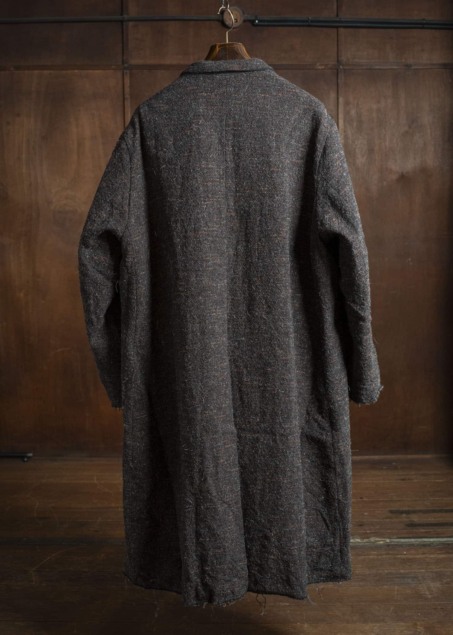 KLASICA 25F-LCT-A02 "1983"-mt "Cut off Classic Straight Coat" MIX BROWN