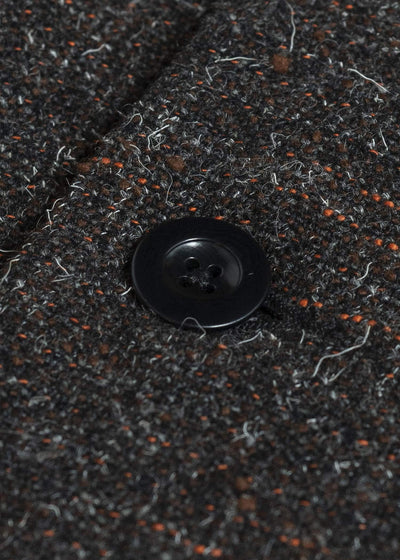 KLASICA 25F-LCT-A02 ""1983""-mt ""Cut off Classic Straight Coat"" MIX BROWN