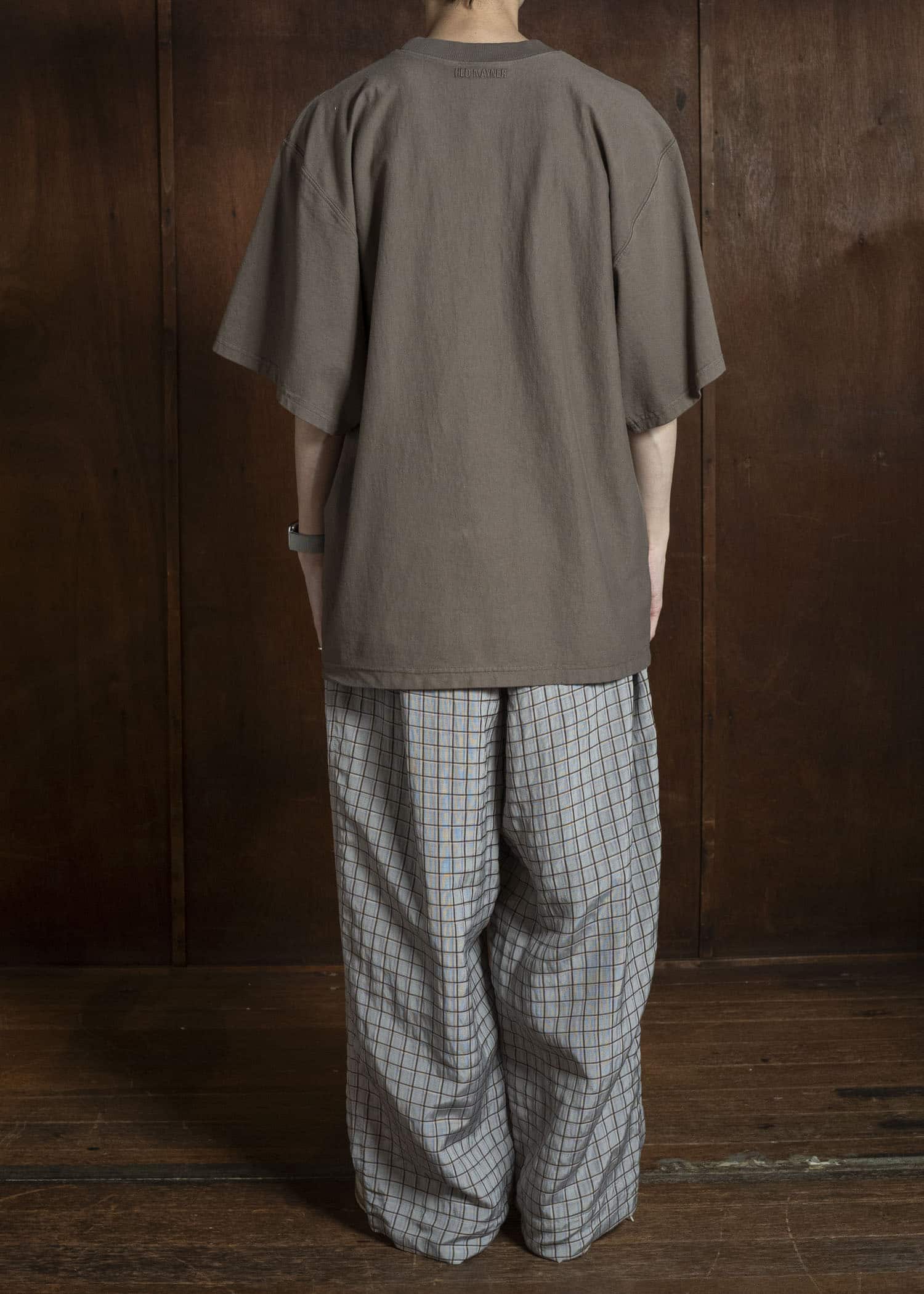 HED MAYNER COTTON JERSEY T-SHIRT BROWN HMMC70007THC293