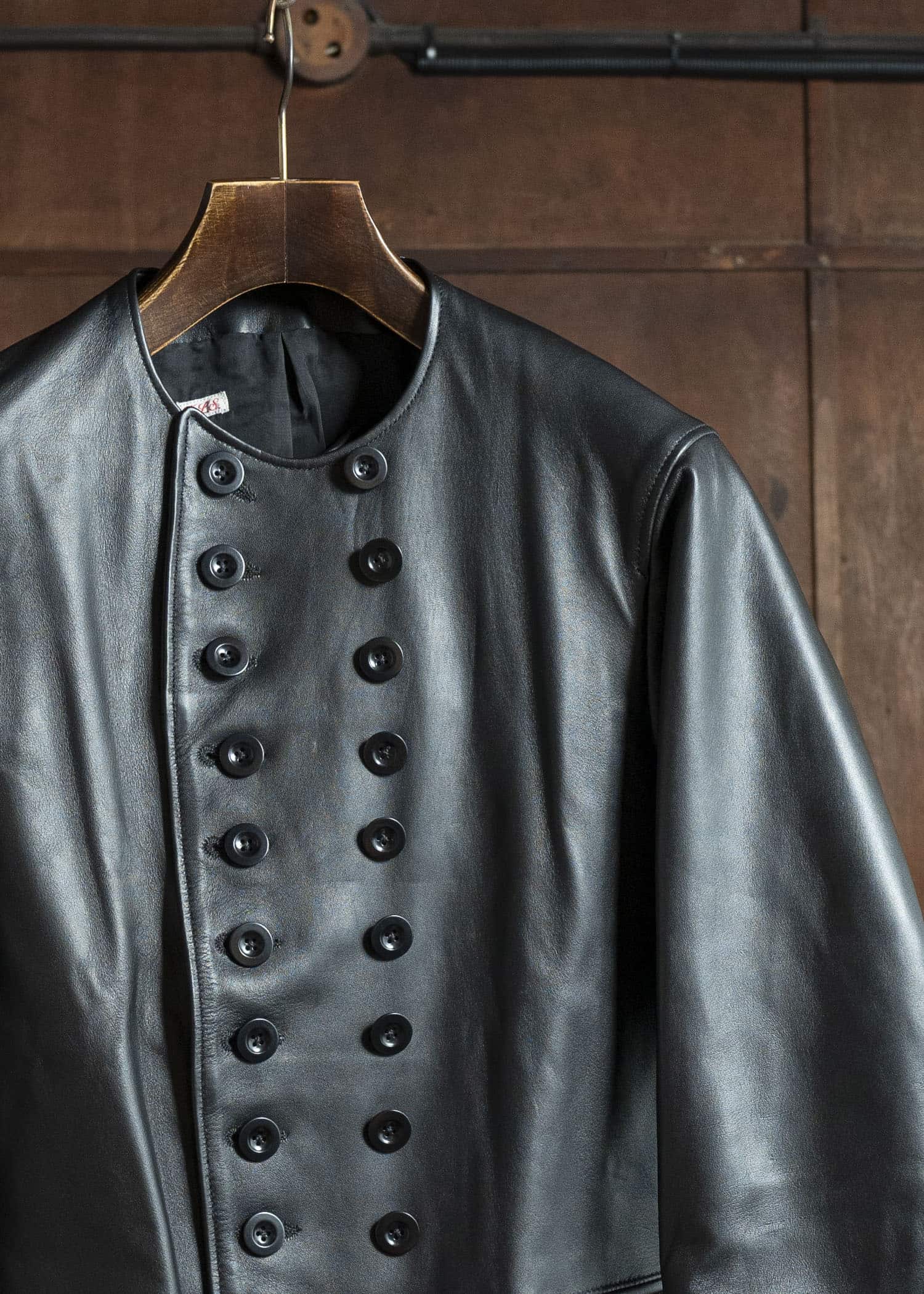 KLASICA 25F-JKT-L31 'VESSEL''-leather ''Old Dutch Fisherman JKT'' BLACK