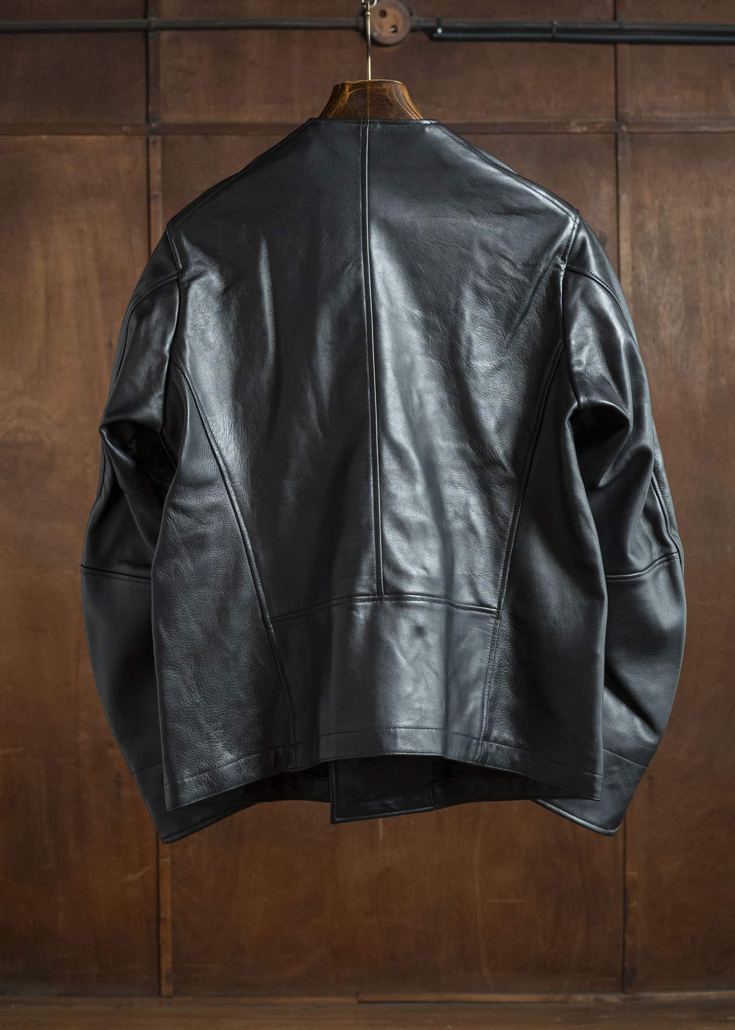 KLASICA 25F-JKT-L31 'VESSEL''-leather ''Old Dutch Fisherman JKT'' BLACK