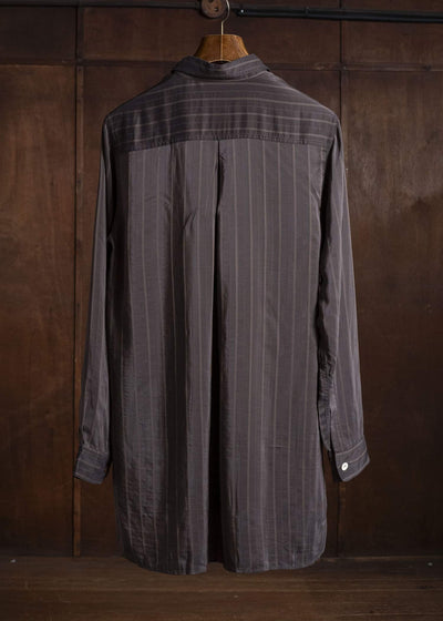 J.M.Ribot Vintage Silk Stripe Pullover Shirt