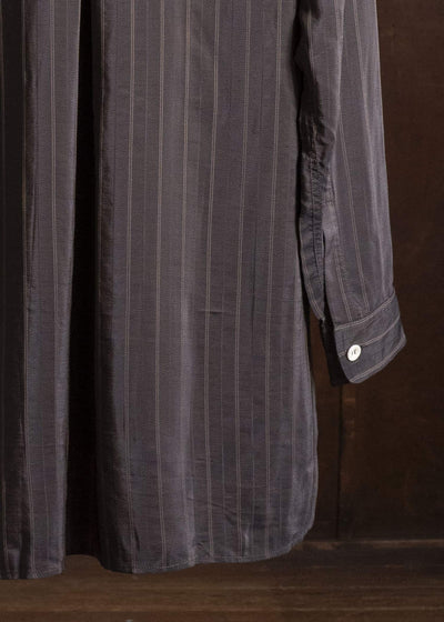 J.M.Ribot Vintage Silk Stripe Pullover Shirt