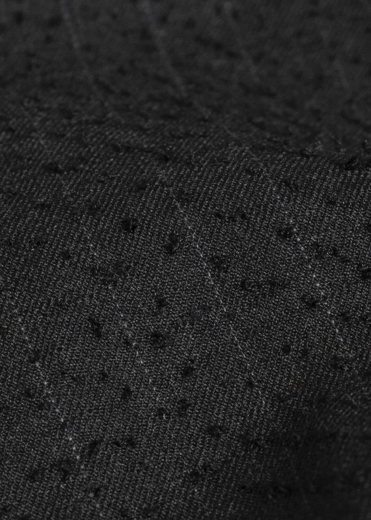 KLASICA 25F-SH39-C20 SH-039 - fn Relaxed Fit Wool Long Shirts IRON BROWN STRIPES