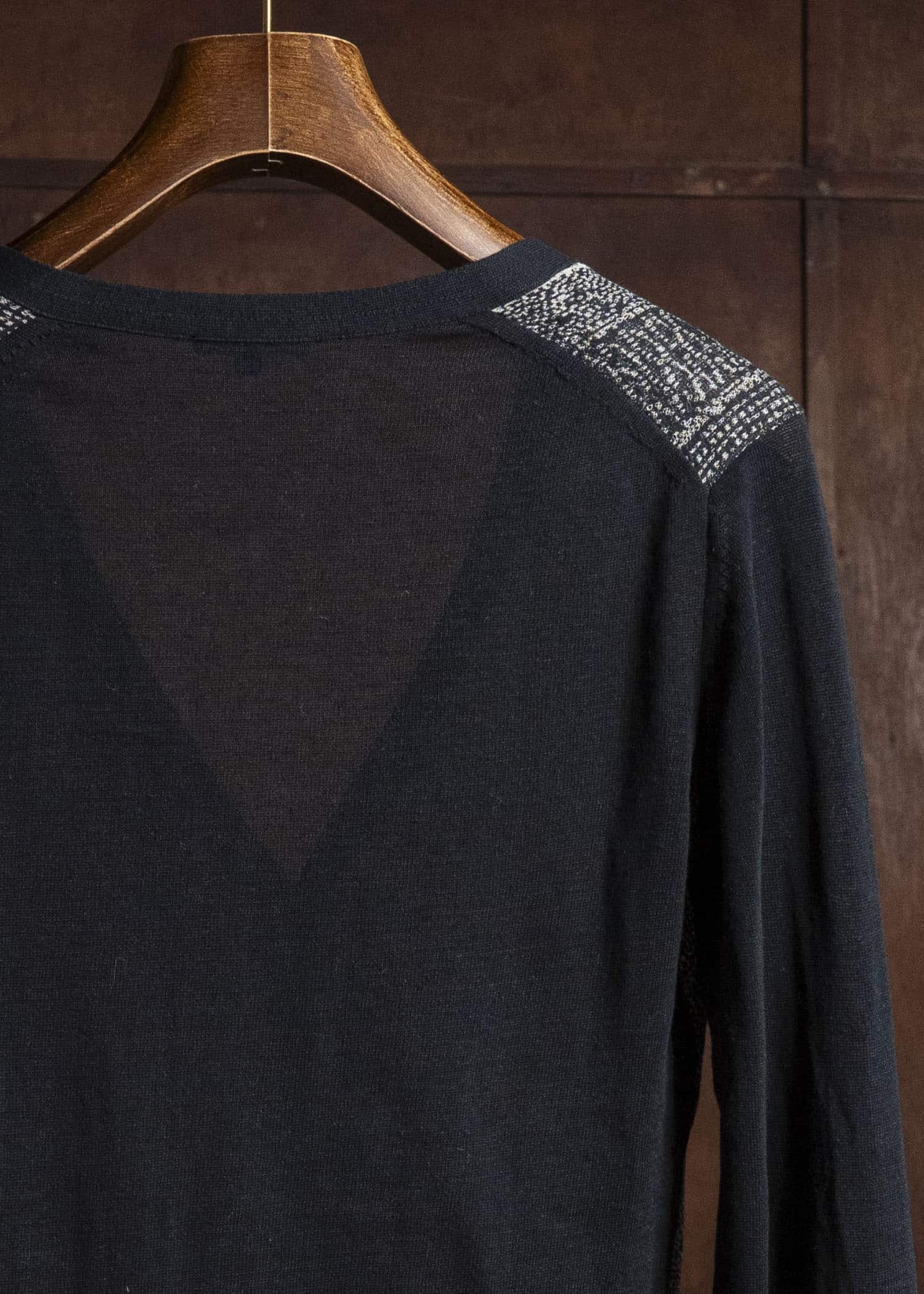 ANN DEMEULEMEESTER Jacquard Knit Cardigan