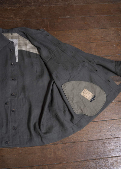 ZIGGY CHEN 0M2510729 Long Shirt Jacket SAGE GREEN