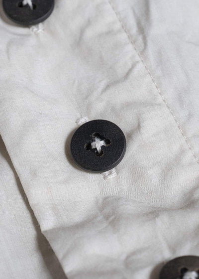 ZIGGY CHEN INTERLUDE 2-Button Raw-Edge Shirt