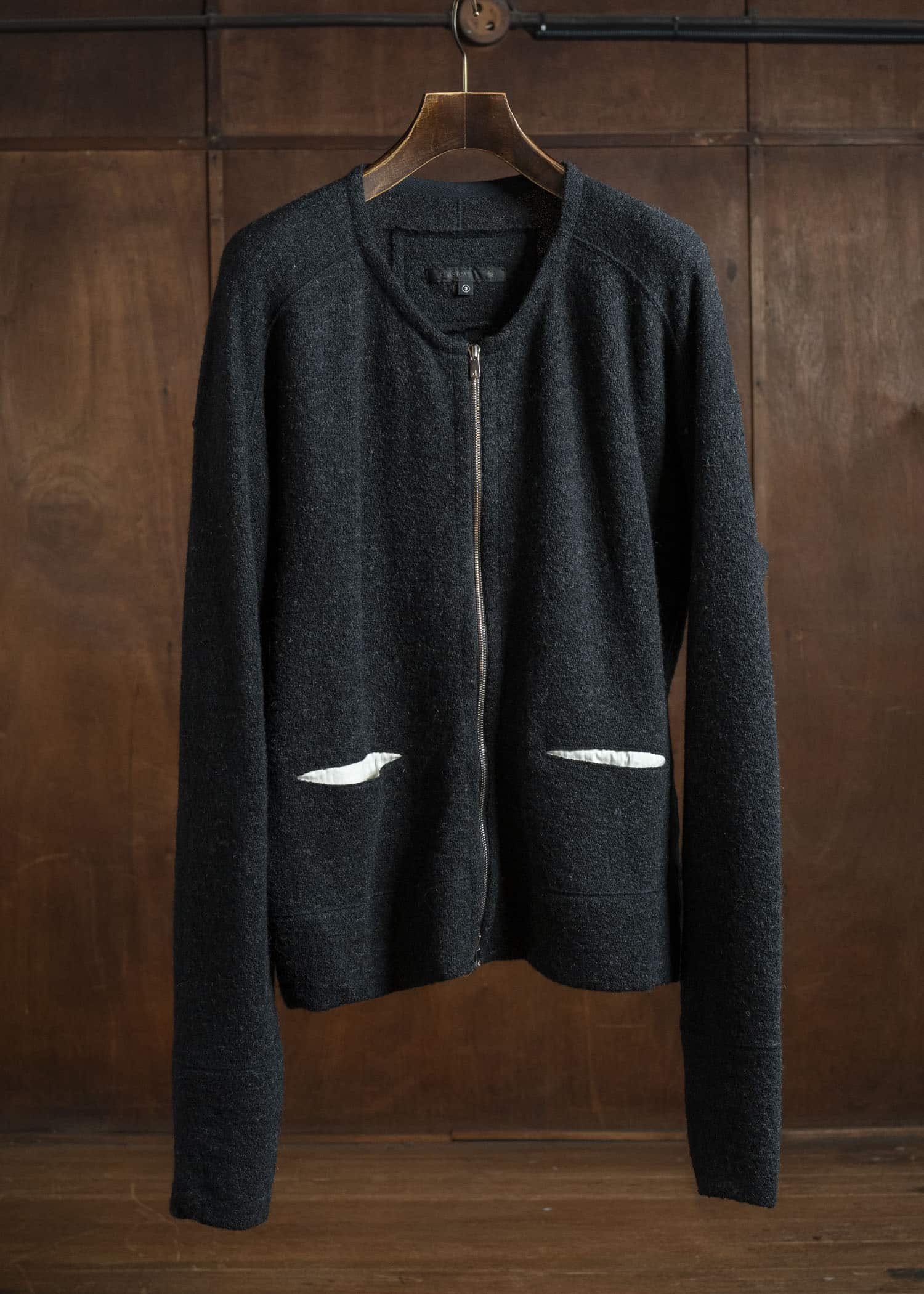 KLASICA 25F-ZCD-H44 DRIVE -sw Anatomical Cut Zip Cardigan Carbon