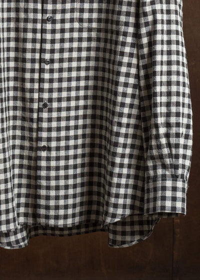YOKO SAKAMOTO YS-26SS-55-GINGHAM Regular Collar Shirt GINGHAM