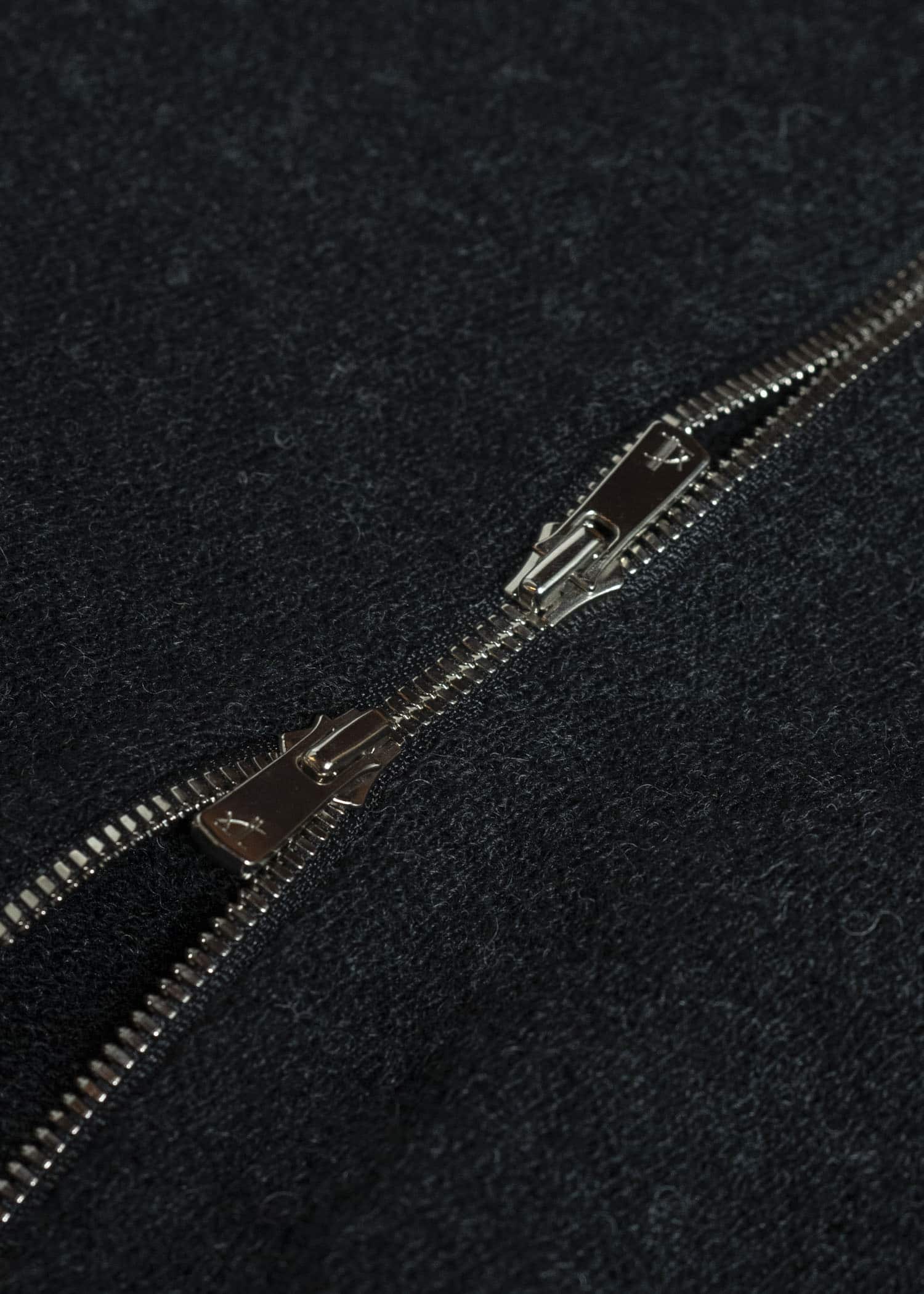 KLASICA 25F-ZCD-H44 DRIVE -sw Anatomical Cut Zip Cardigan Carbon