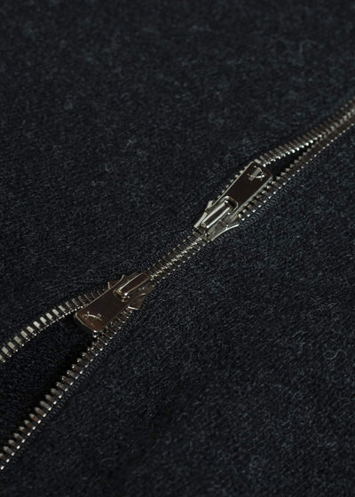 KLASICA 25F-ZCD-H44 DRIVE -sw Anatomical Cut Zip Cardigan Carbon