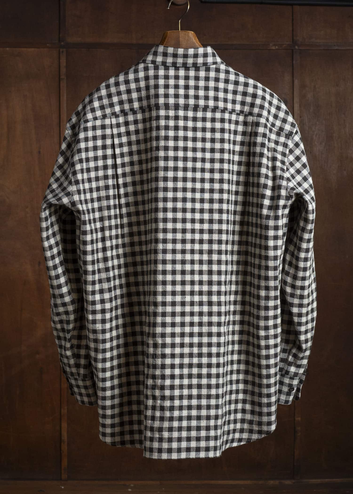 YOKO SAKAMOTO YS-26SS-55-GINGHAM Regular Collar Shirt GINGHAM