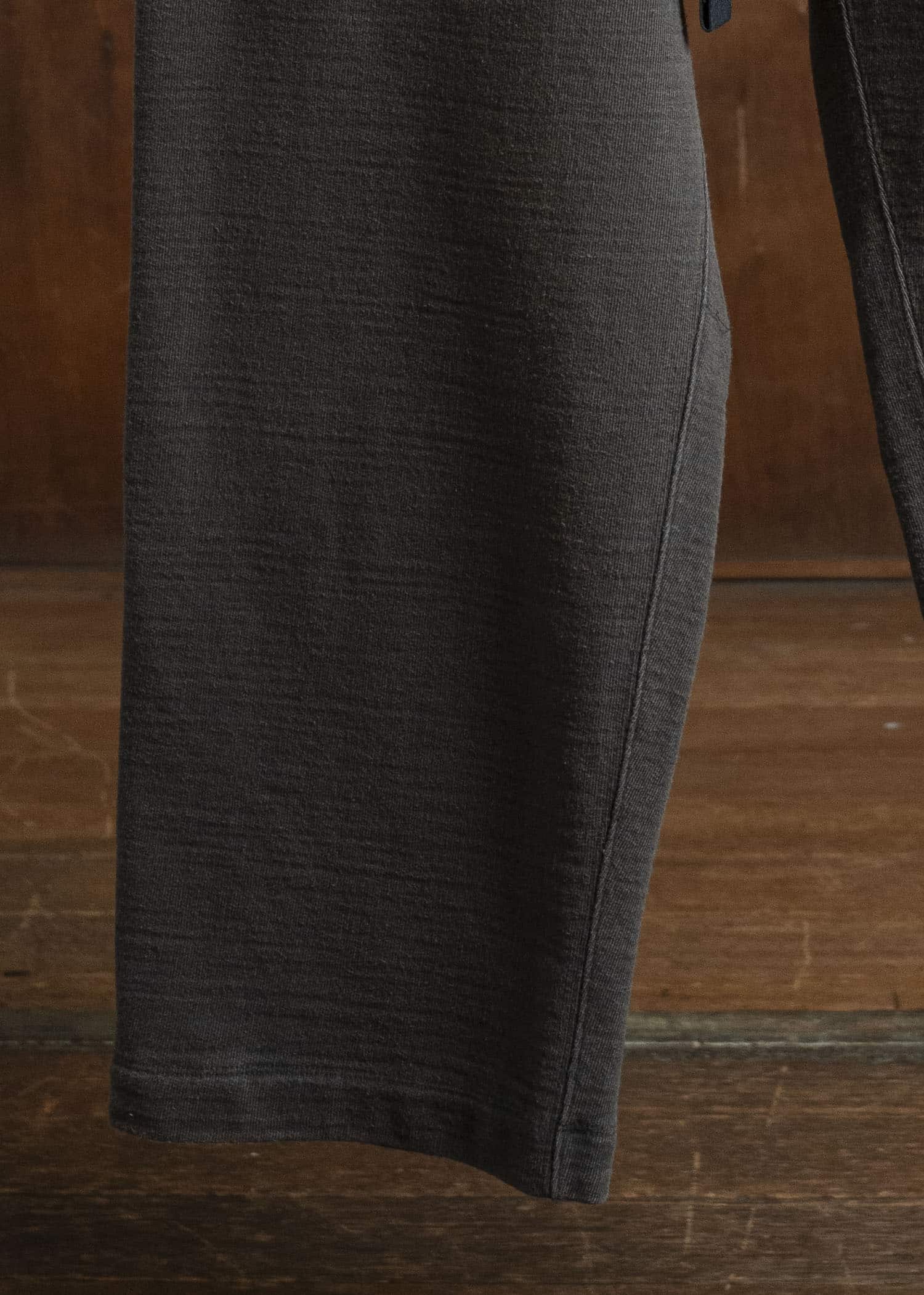 KLASICA 25F-TRS-I35 STAIR Fly Front Easy Sweat Pants DARK OLIVE