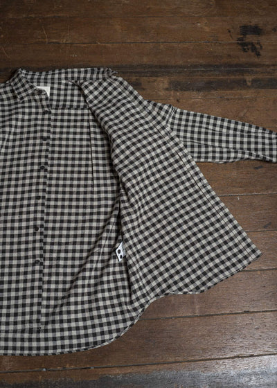 YOKO SAKAMOTO YS-26SS-55-GINGHAM Regular Collar Shirt GINGHAM