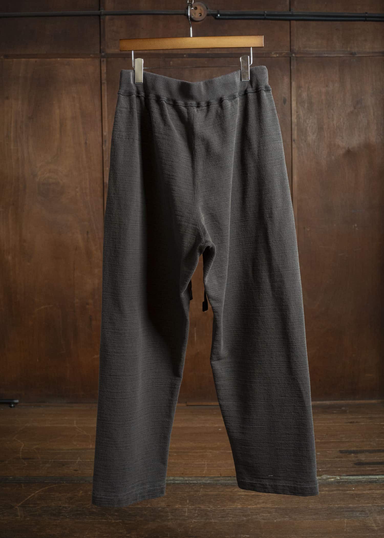 KLASICA 25F-TRS-I35 STAIR Fly Front Easy Sweat Pants DARK OLIVE