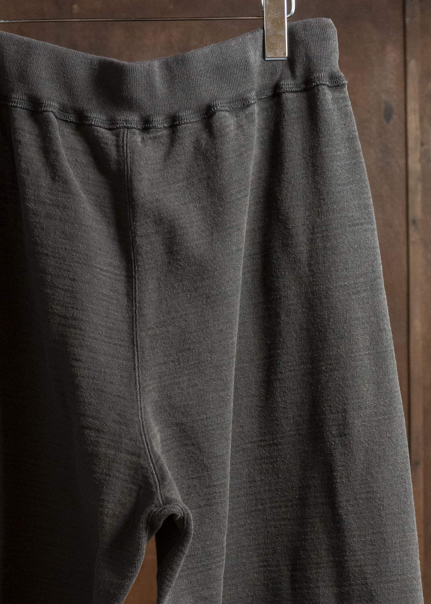 KLASICA 25F-TRS-I35 STAIR Fly Front Easy Sweat Pants DARK OLIVE