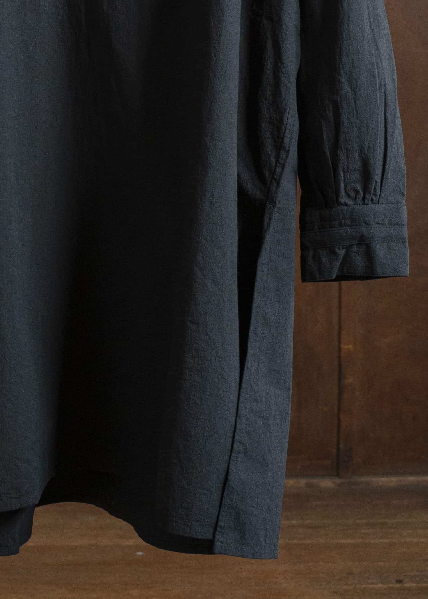 KLASICA SH-045 Neo stand collar pull over BLACK