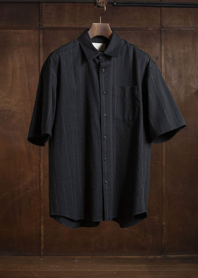 YOKO SAKAMOTO YS-26SS-56-STRIPE Regular Collar S/S Shirt STRIPE