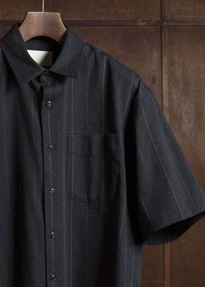 YOKO SAKAMOTO YS-26SS-56-STRIPE Regular Collar S/S Shirt STRIPE