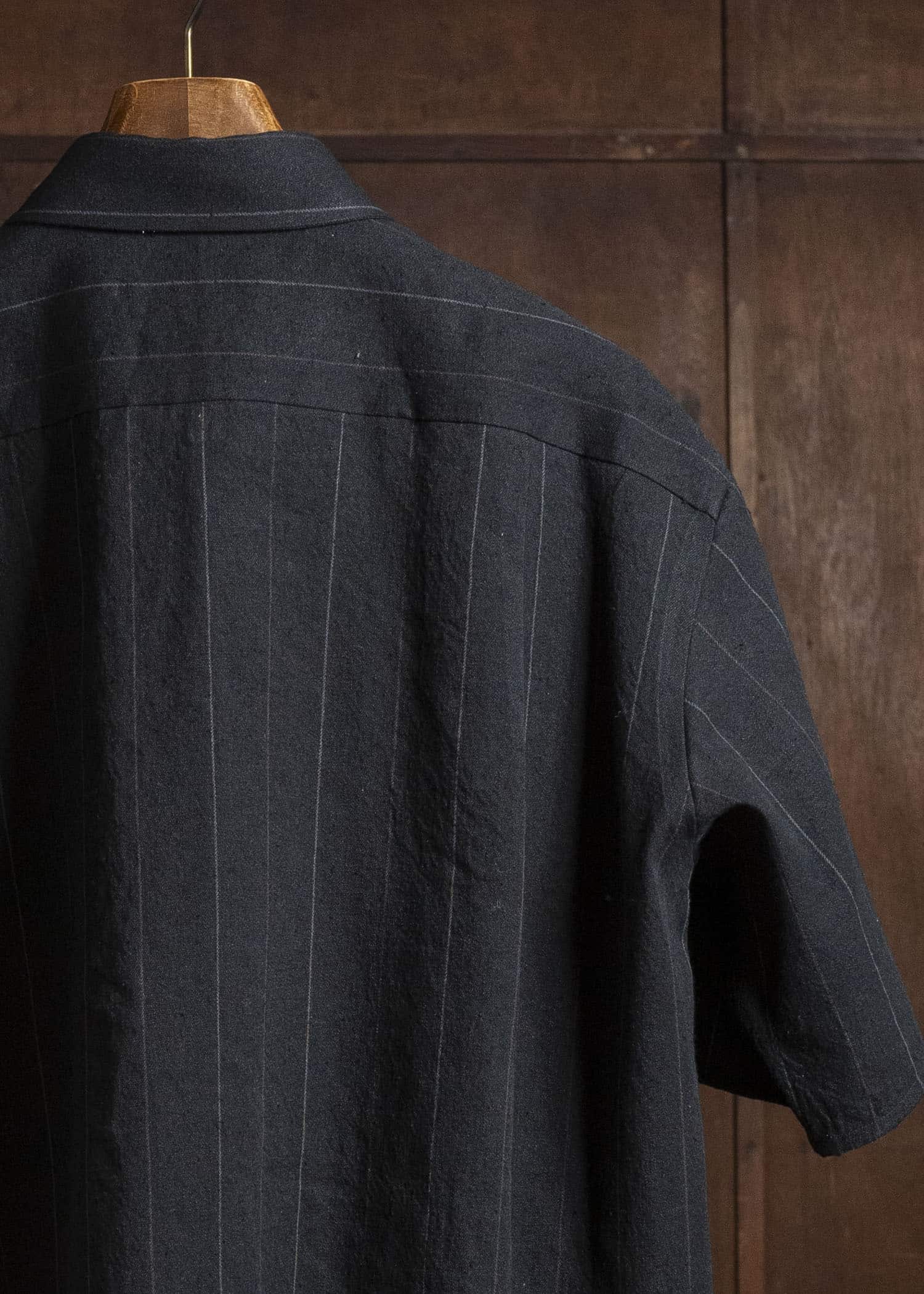 YOKO SAKAMOTO YS-26SS-56-STRIPE Regular Collar S/S Shirt STRIPE